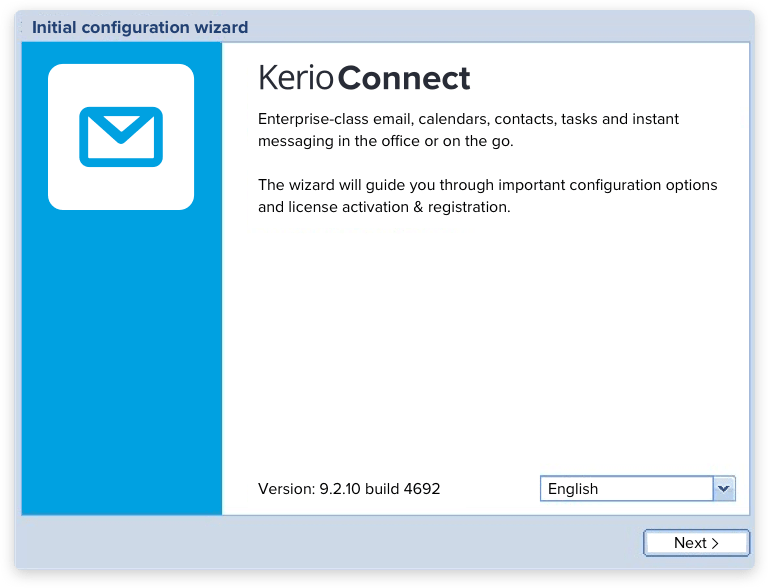Kerio Connect eenvoudig in gebruik te nemen Kerio Connect